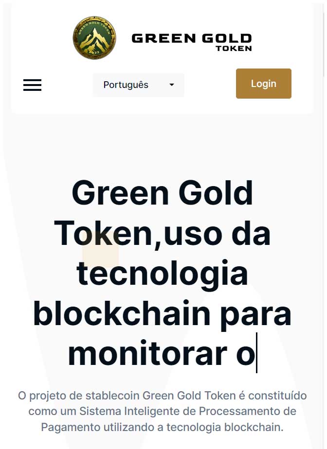 Green Gold Token